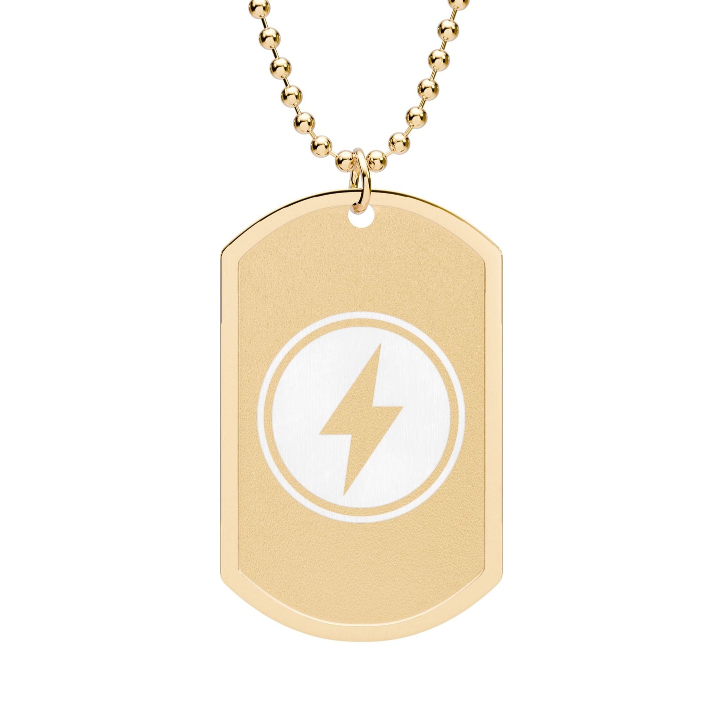 Protect My Energy Dog Tag - Charge Your Presence | Zane Voltage
