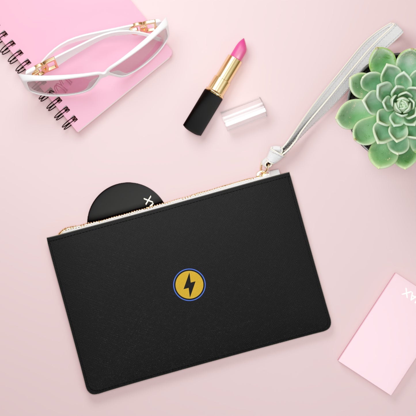 Lightning Bolt Clutch Bag