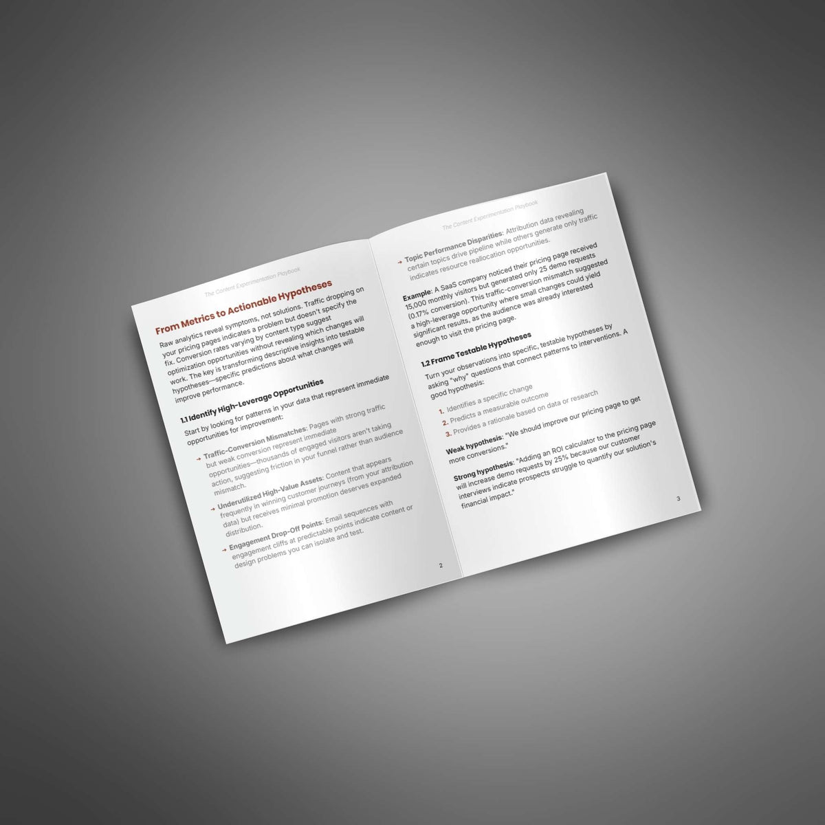 The Content Experimentation Playbook