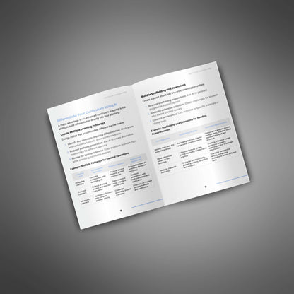 Your First AI Curriculum Map