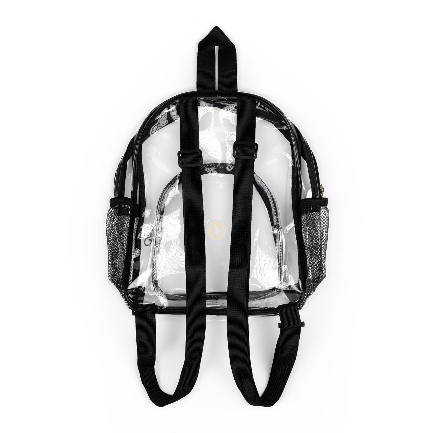 Adventure Clear Backpack - Charge Your Presence | Zane Voltage