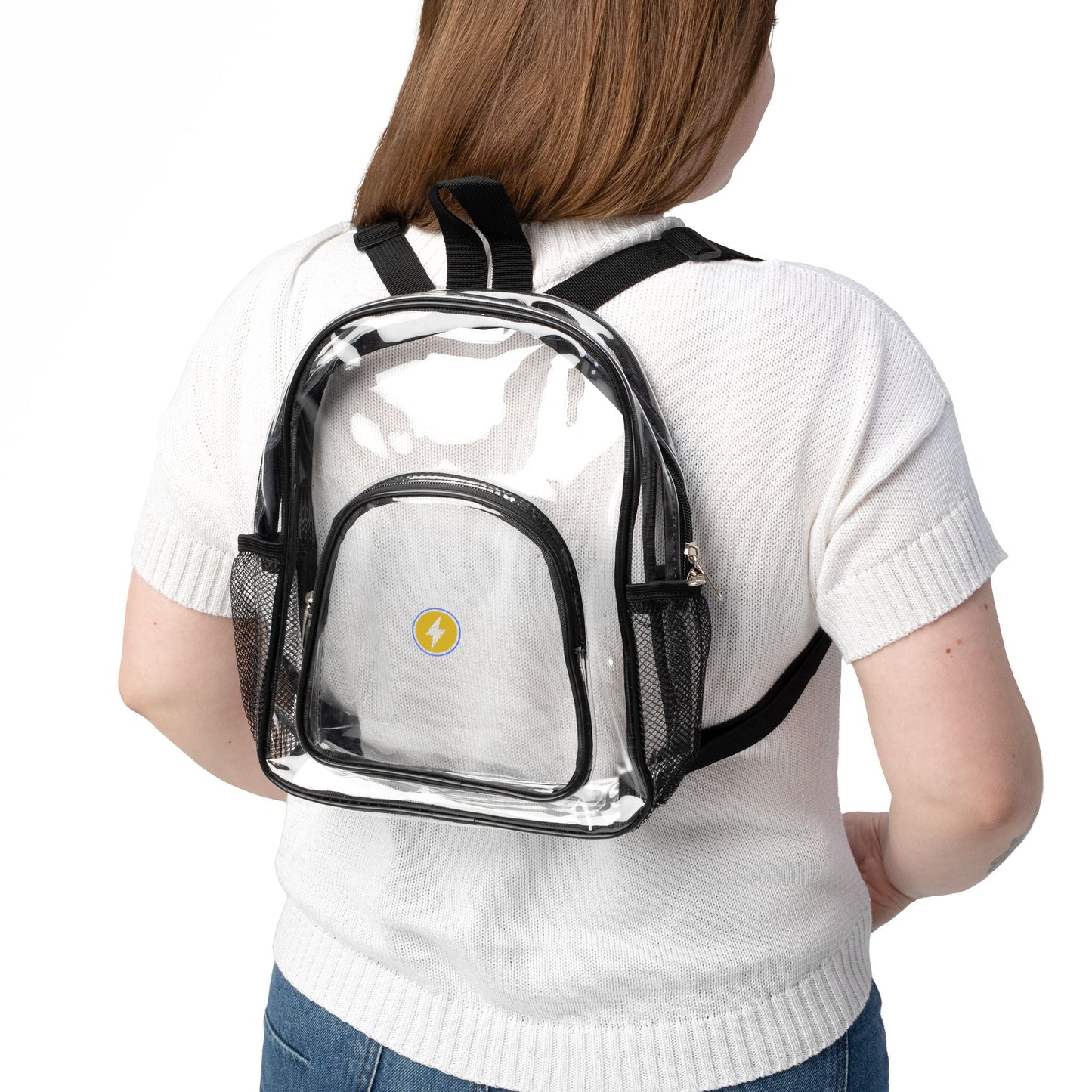 Adventure Clear Backpack - Charge Your Presence | Zane Voltage