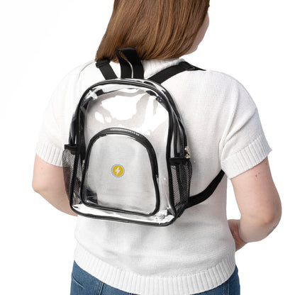 Adventure Clear Backpack - Charge Your Presence | Zane Voltage