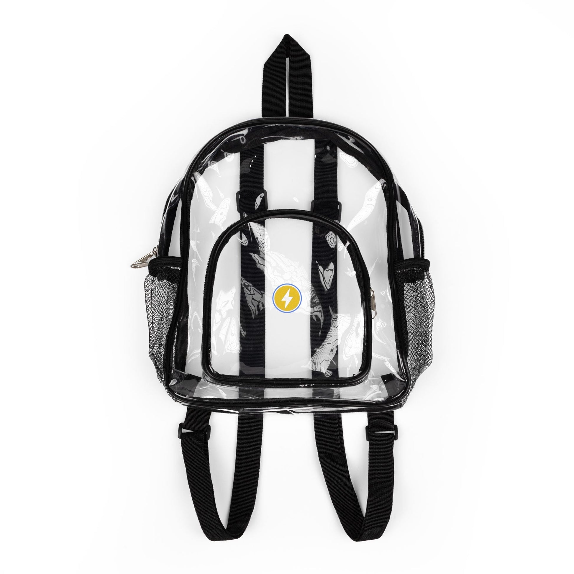 Adventure Clear Backpack - Charge Your Presence | Zane Voltage