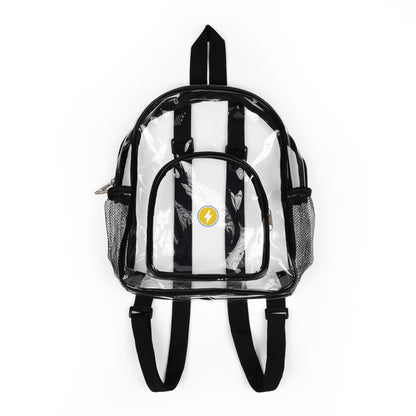 Adventure Clear Backpack - Charge Your Presence | Zane Voltage