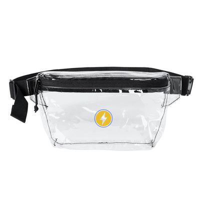 Adventure Clear Fanny Pack - Charge Your Presence | Zane Voltage