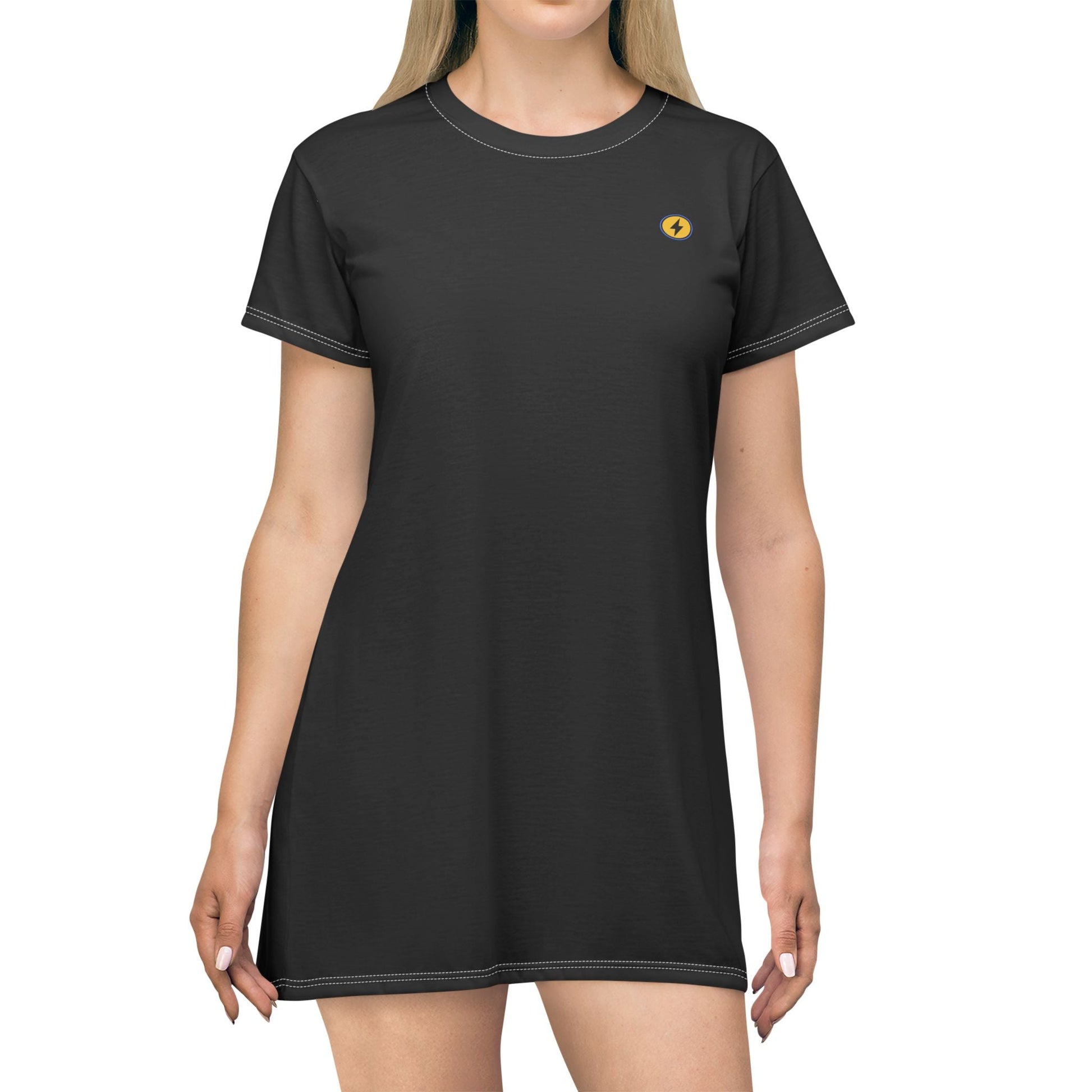 Eclipse Tee Dress - Charge Your Presence | Zane Voltage