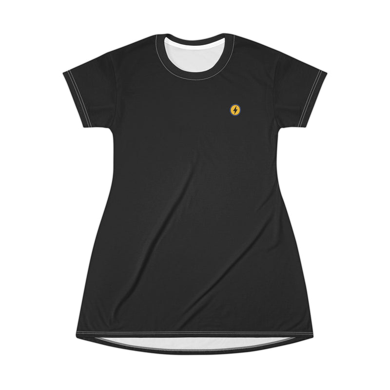 Eclipse Tee Dress - Charge Your Presence | Zane Voltage