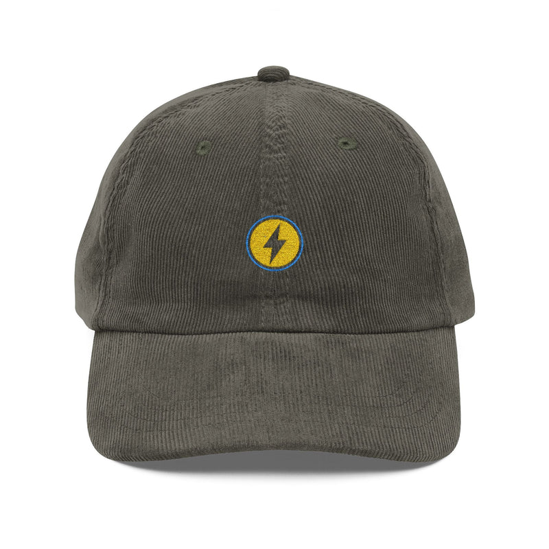 Nomad Corduroy Vintage Cap - Charge Your Presence | Zane Voltage