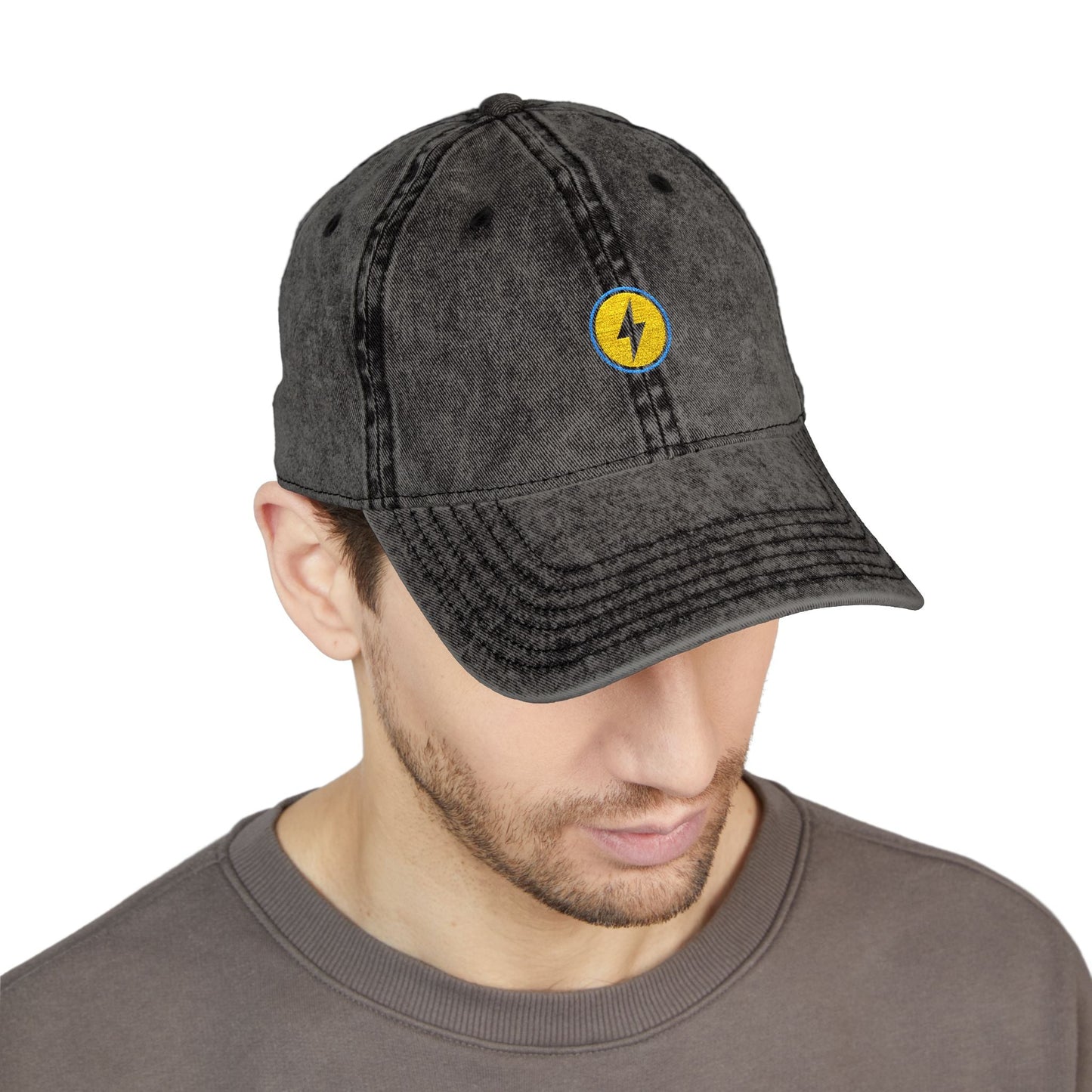 Vintage Explorer Cap - Charge Your Presence | Zane Voltage
